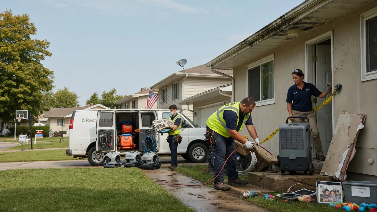 Water Damage Restoration in Porum, OK near me